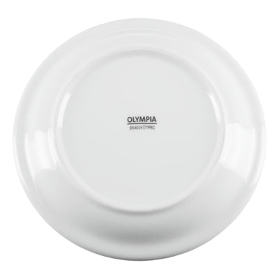 Olympia Whiteware Narrow Rimmed Plates 150mm (12 Pack) - CB486