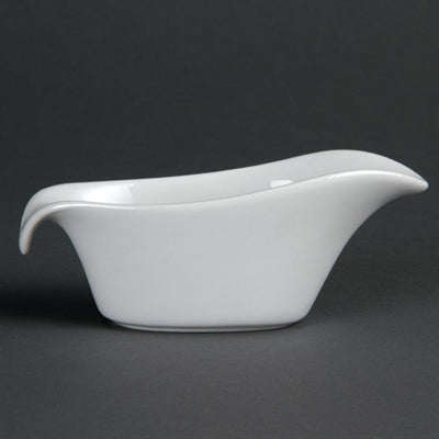 Olympia Whiteware Gravy Boats 85ml (6 Pack) - CB707
