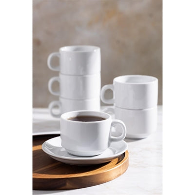 Olympia Athena Stacking Cups 200ml (24 Pack) - CC200