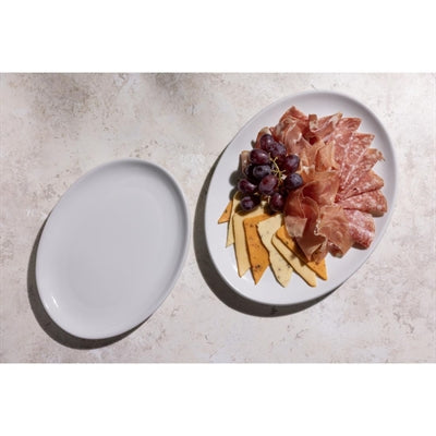 Olympia Athena Hotelware Oval Coupe Plates 254x197mm (12 Pack) - CC211