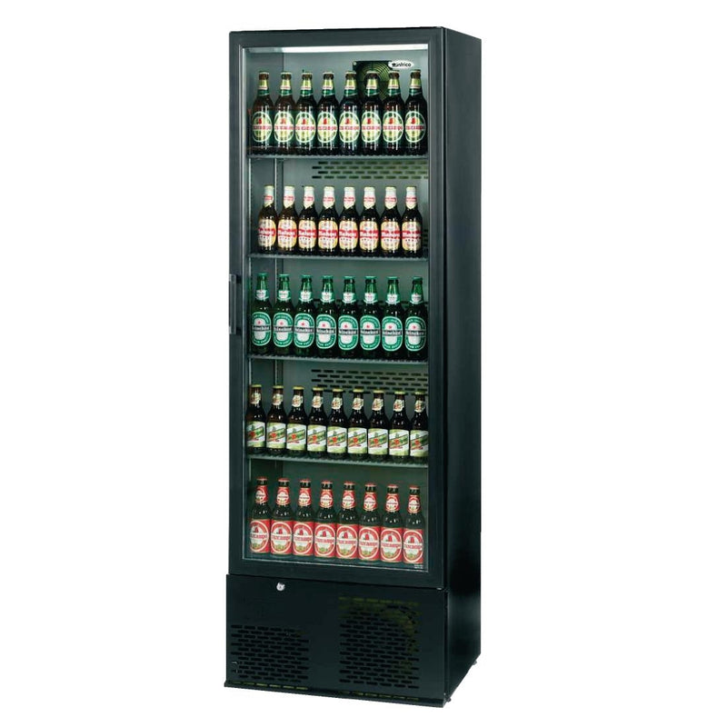 Infrico Upright Back Bar Cooler with Hinged Door 324 Bottles ZX10 - CC606