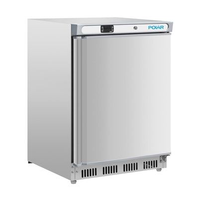Polar C-Series Undercounter Freezer Stainless Steel 140Ltr - CD081