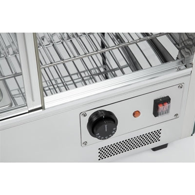 Buffalo Countertop Heated Food Display 868mm Width - CD232