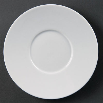 Olympia Whiteware Elegant Saucers 148mm (12 Pack) - CD737