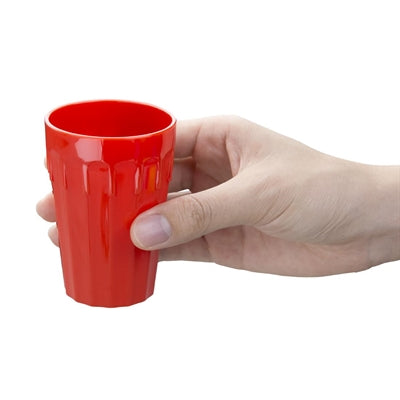 Olympia Kristallon Polypropylene Tumblers Red 142ml (12 Pack) - CE273