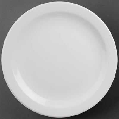 Olympia Athena Narrow Rimmed Plates 284mm (6 Pack) - CF365