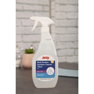 Jantex Ready to Use Multi Surface Sanitiser Cleaner 750ml - CF968