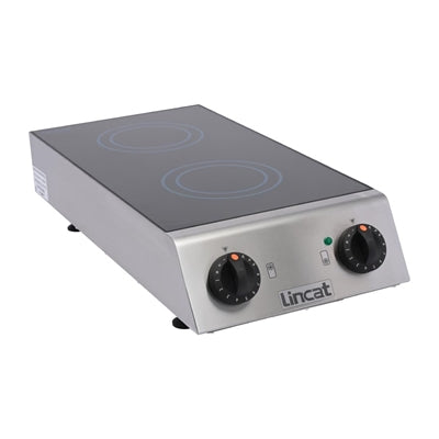 Lincat Phoenix Countertop Induction Hob 2 Zones 3.7 kW - CH568