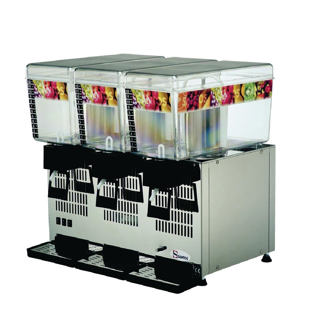 Santos Cold Drink Dispenser 3 Bowls 34-3A - CK798