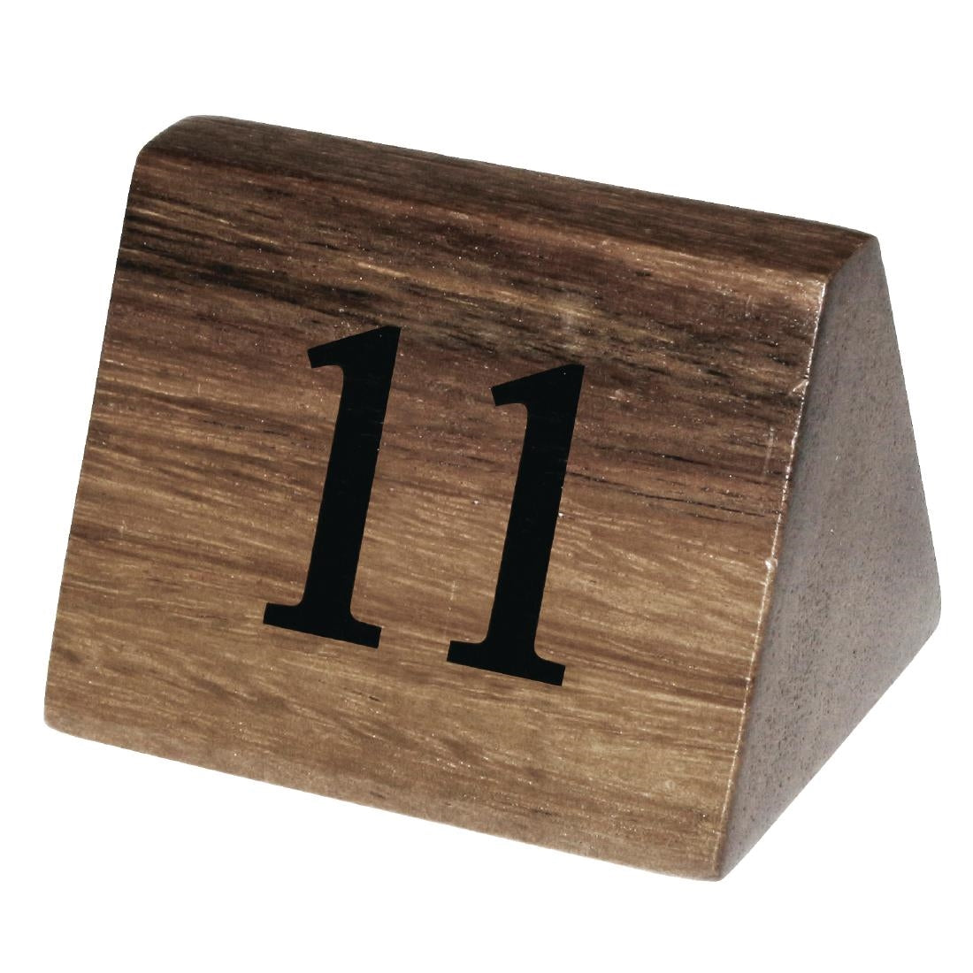 Olympia Wooden Triangle Table Numbers 11-20 - CL393