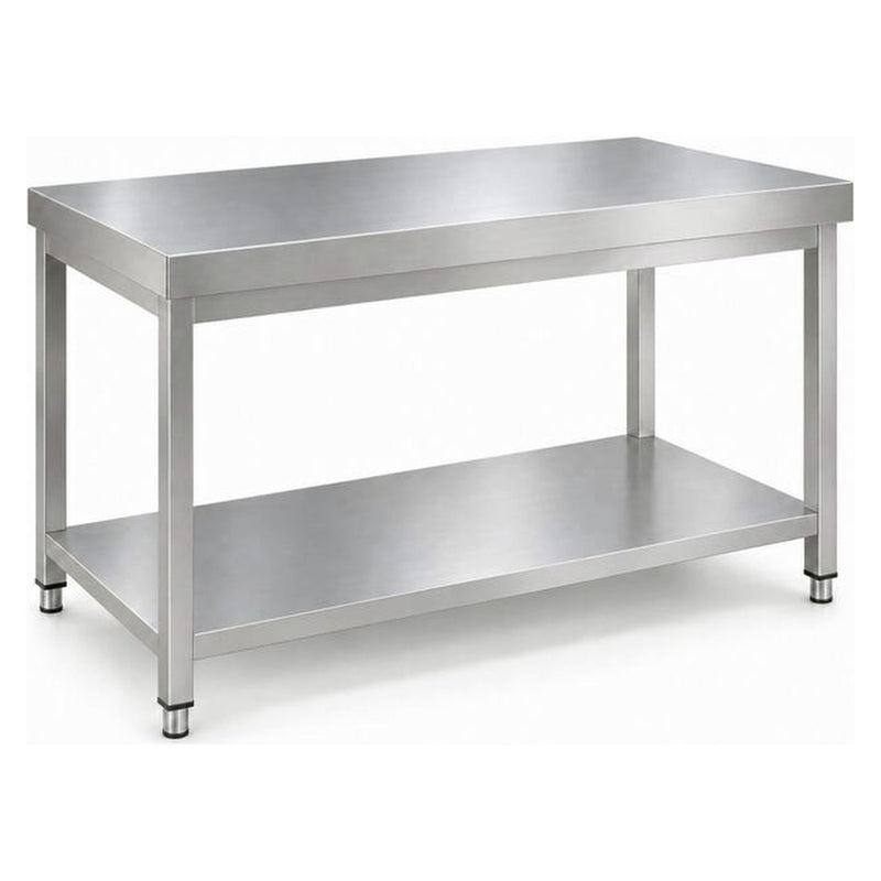 Commercial Stainless Steel 2 Tier Work Table 1100 x 600 x 850mm - QNH66006