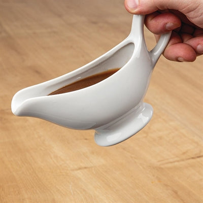 Olympia Whiteware Gravy Boats 180ml (6 Pack) - C243