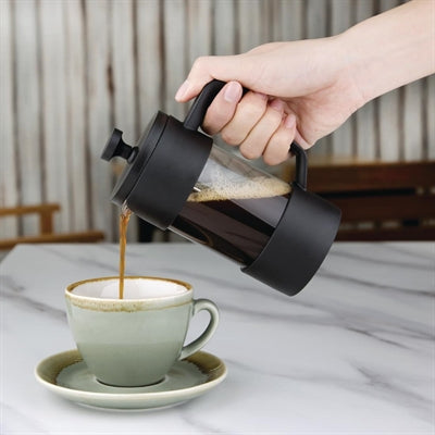 Olympia Contemporary Cafetiere Black 3 Cup - CW950