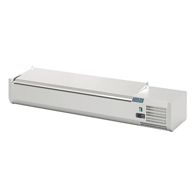 Polar G-Series Countertop Prep Fridge with Lid 6x 1/4GN - DA680