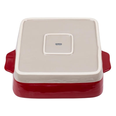 Olympia Red And Taupe Ceramic Roasting Dish 4.2Ltr - DB527