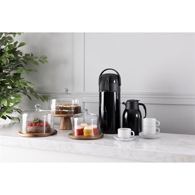 Olympia Insulated Hot Drinks Jug Black 2Ltr - DM184