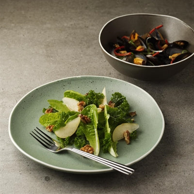 Olympia Chia Plates Green 270mm (6 Pack) - DR800