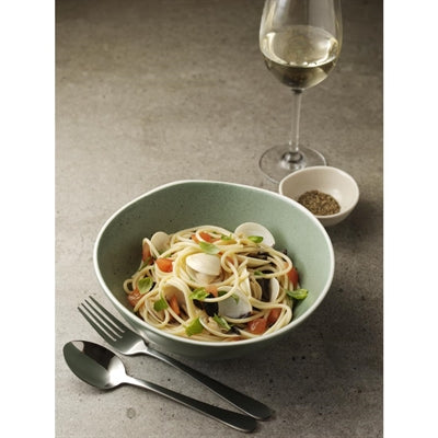 Olympia Chia Deep Bowls Green 210mm (6 Pack) - DR802