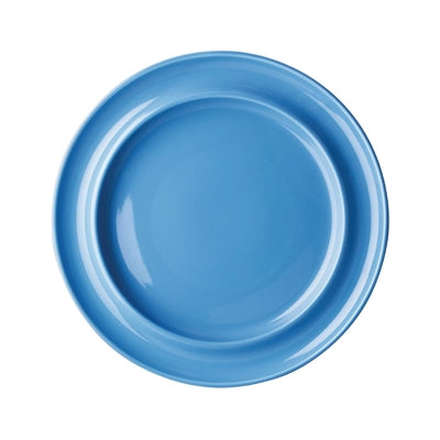 Olympia Heritage Raised Rim Plates Blue 253mm (4 Pack) - DW141