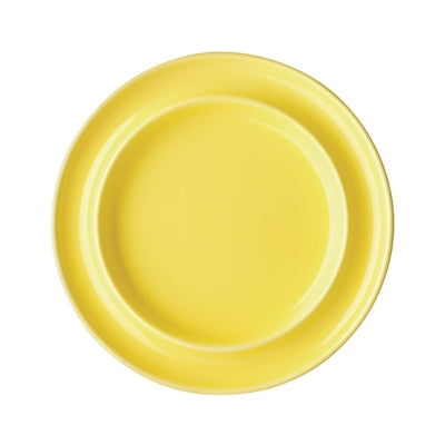Olympia Heritage Raised Rim Plates Yellow 203mm (4 Pack) - DW146