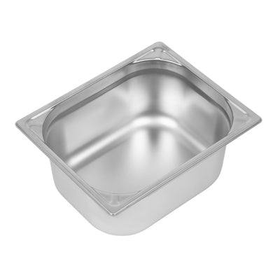 Vogue Heavy Duty Stainless Steel 1/2 Gastronorm Tray 150mm - DW440