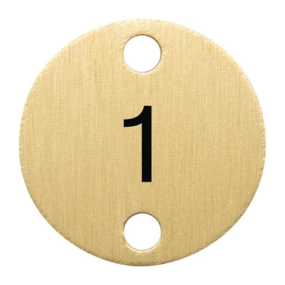 Olympia Table Numbers Bronze (1-5) - DY774