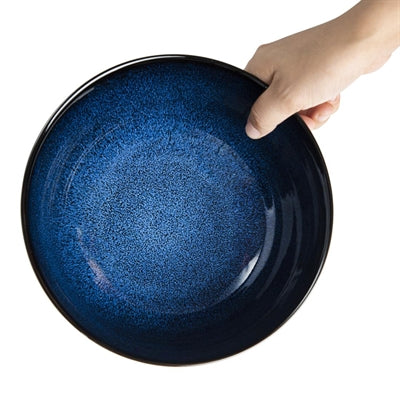 Olympia Luna Midnight Blue Footed Bowls 205mm (4 Pack) - DZ776