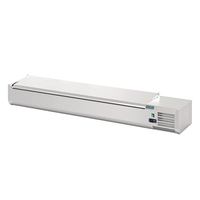 Polar G-Series Countertop Prep Fridge with Lid 8x 1/4GN - FA856