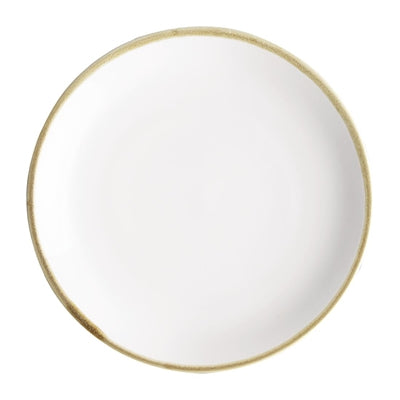 Olympia Kiln Coupe Plates Chalk 230mm (6 Pack) - FB999