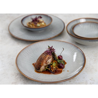 Olympia Drift Embossed Coupe Bowls 155mm (6 Pack) - FU199