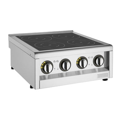 Buffalo 600 Series 4 Zone Induction Hob 2 x 3kW - FU219