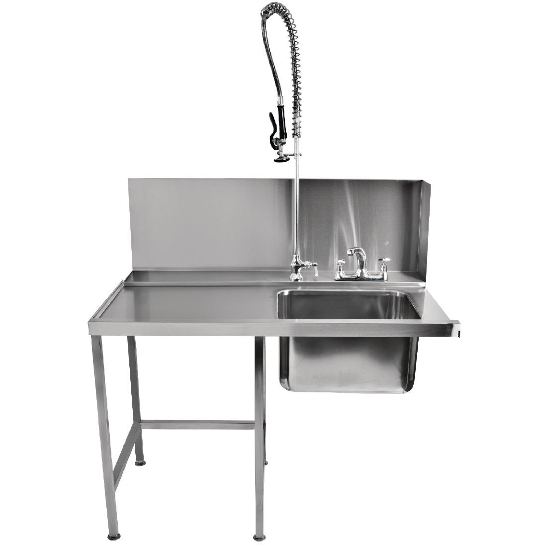 Classeq Pass-Through Dishwasher Table with Spray Mixer T11SENL - GD925