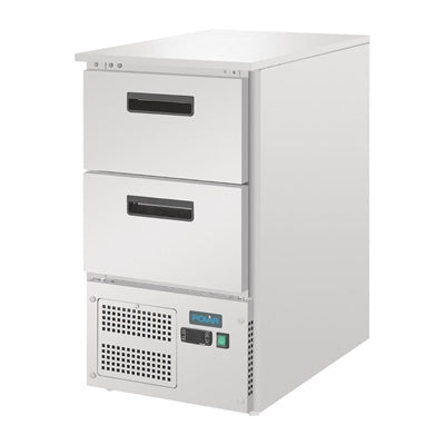 Polar G-Series Counter Fridge with 2 GN Drawers - GH332