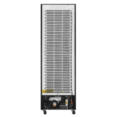 Polar G-Series Upright Display Fridge 368Ltr Black - GH427