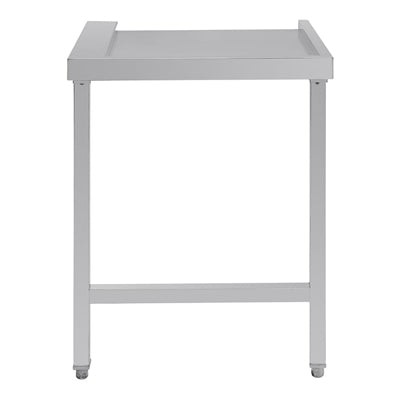 Vogue Pass Through Dishwash Table Right 600mm - GJ534