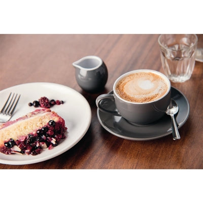 Olympia Cafe Saucers Charcoal 158mm (12 Pack) - GL049