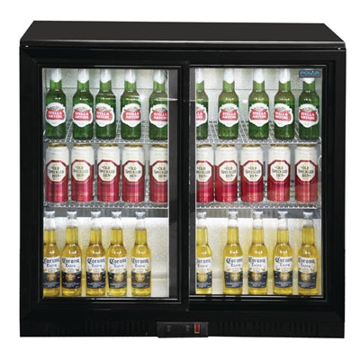 Polar G-Series Back Bar Cooler with Sliding Doors 208Ltr - GL003