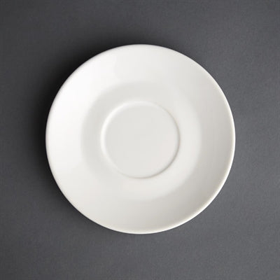 Olympia Cafe Saucers White 158mm (12 Pack) - GL048