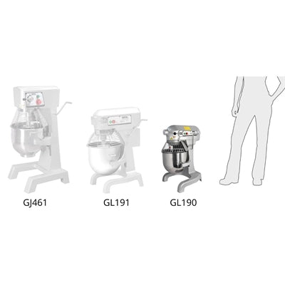 Buffalo 9Ltr Countertop Planetary Mixer - GL190