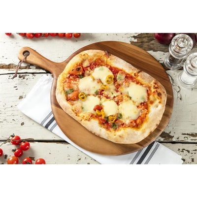 Olympia Acacia Wood Round Pizza Paddle Board 355mm - GM262