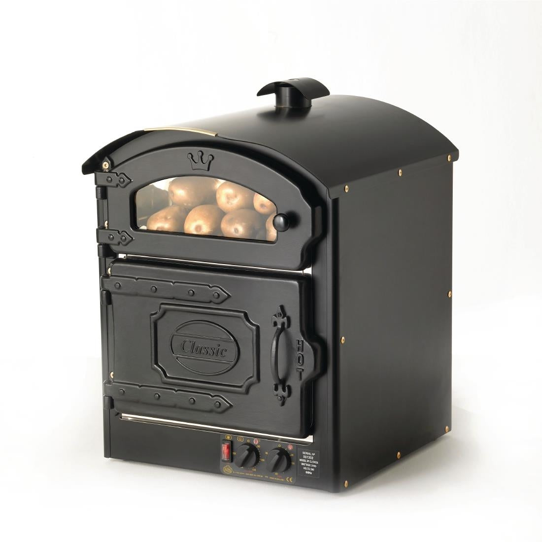 King Edward Classic 25 Potato Oven Black CLASS25/BLK - GP262