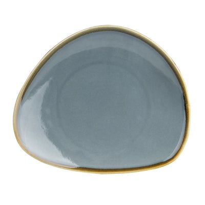 Olympia Kiln Triangular Side Plates Ocean 230mm (6 Pack) - GP342