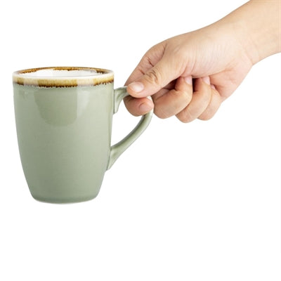 Olympia Kiln Mugs Moss 340ml (6 Pack) - GP482