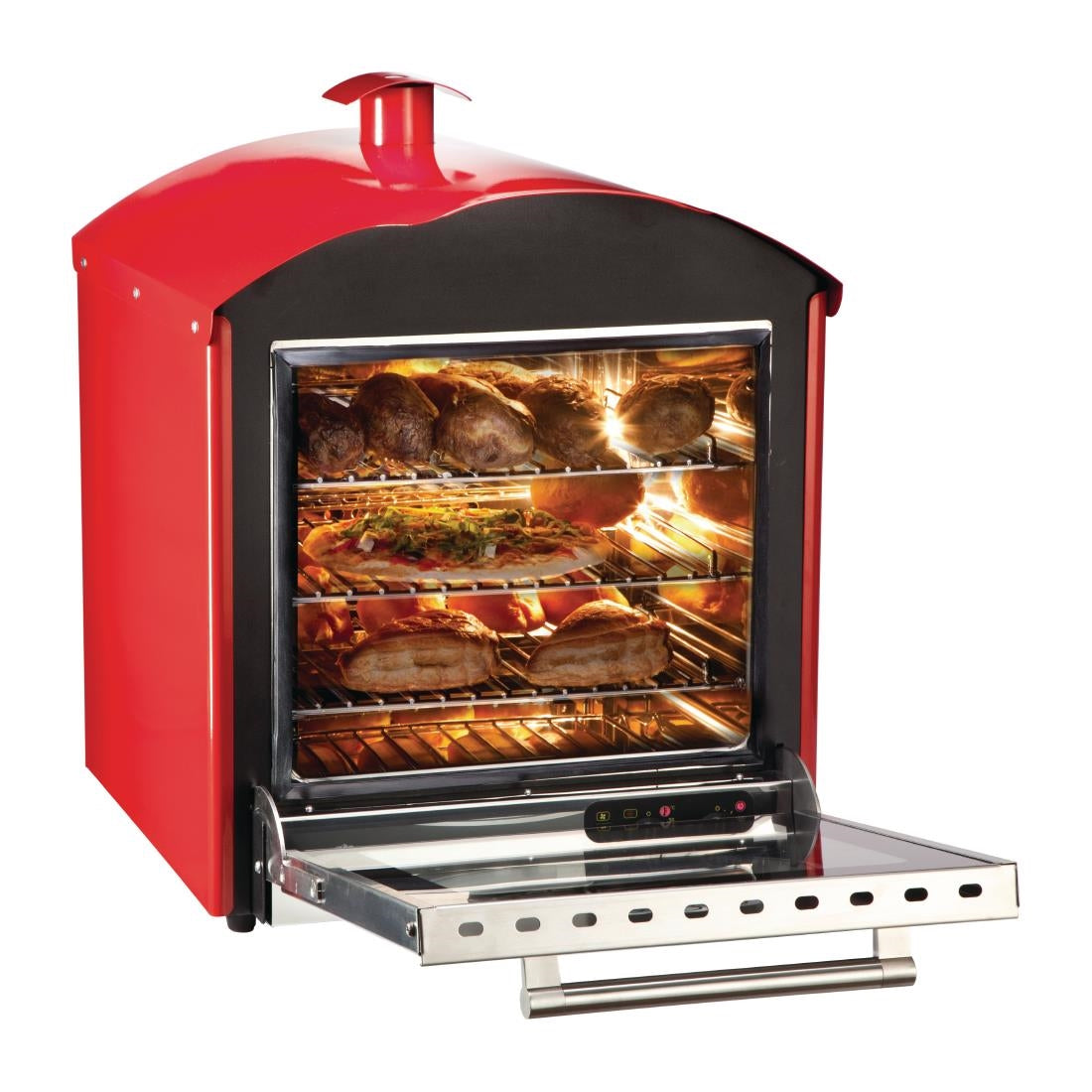 King Edward Bake King Solo Oven Red BKS-RED - HC121