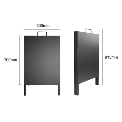 Olympia Metal Framed Pavement Board with Handle 500x850mm - HS805