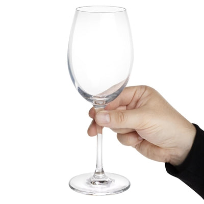 Olympia Novello Crystal White Wine Glasses 355ml (6 Pack) - HW651