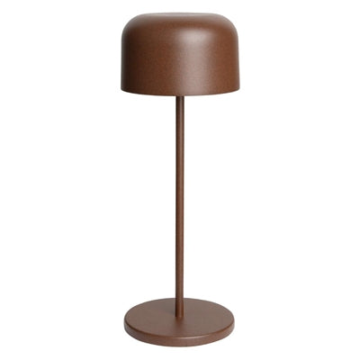Olympia Siena Table Lamp Round Dome Chestnut 300mm - HZ209