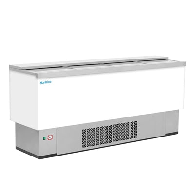 Infrico White Steel Bottle Well 360 IN-EFP2000SWH - JA586