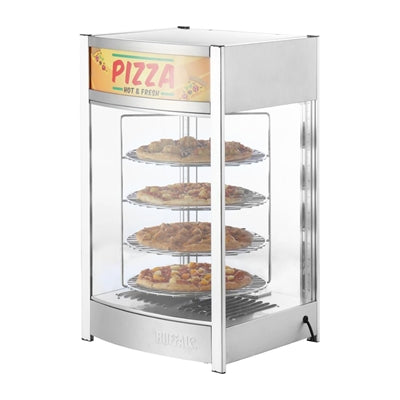 Buffalo 4 Tier Heated Pizza Display Merchandiser - JB188