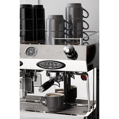 Olympia Café Stacking Mugs Charcoal 340ml (6 Pack) - JF997